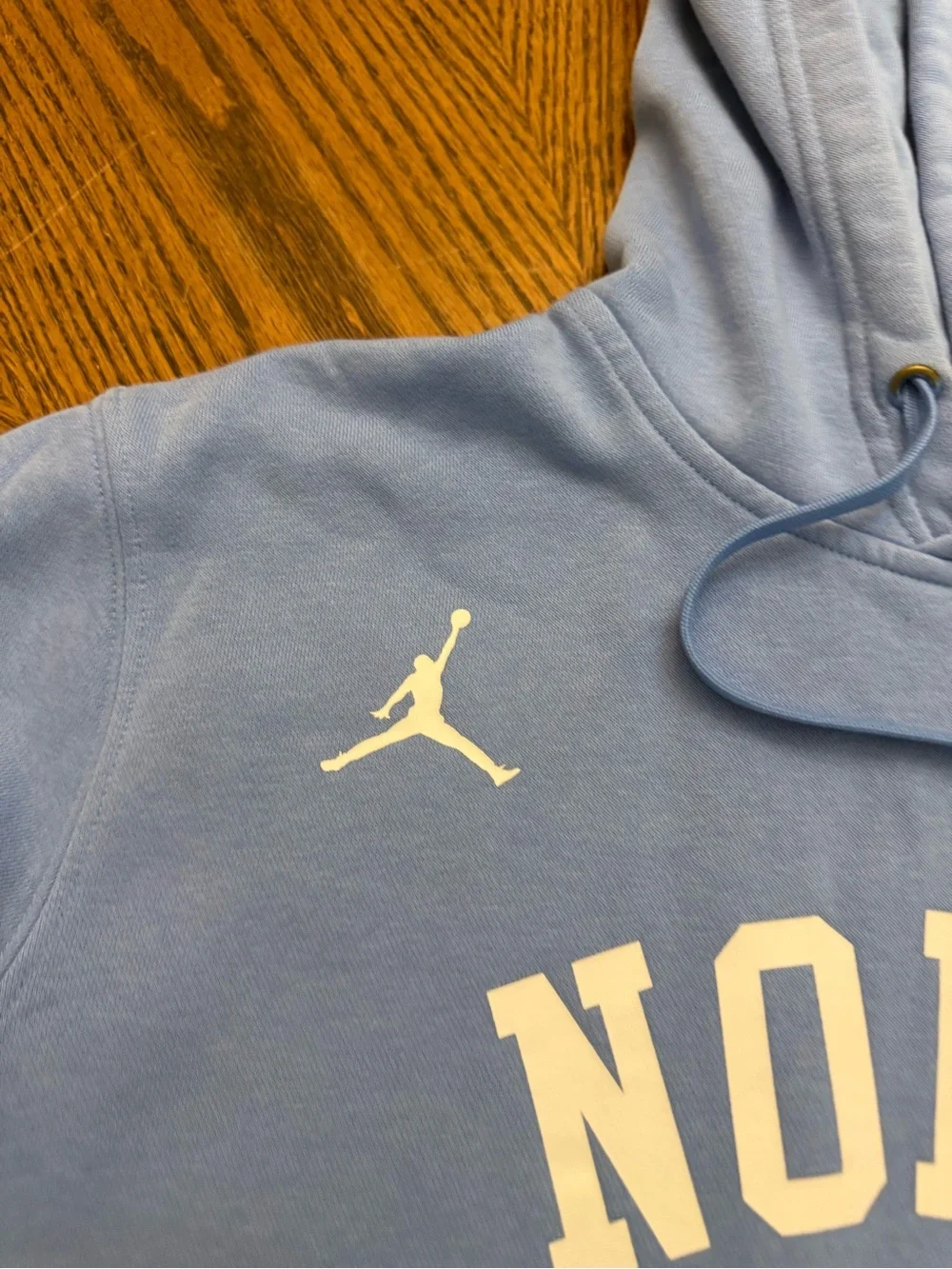 Nike North Carolina Light Blue Jordan Hoodie